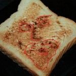 Kuriose Auktionen: Jesus oder Brad Pitt auf Toast